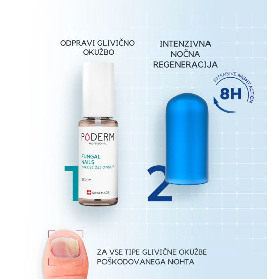 PODERM® Serum and gel cap for fungal nails image