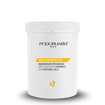 PODOPHARM Magnezijeva-kalijeva kupka s vitaminom E 1400 g