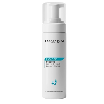 PODOPHARM PODOFLEX® Prebiotic Cleansing Foam for Skin and Nails 150 ml PODOPHARM PODOFLEX® Prebiotic Cleansing Foam for Skin and Nails 150 ml