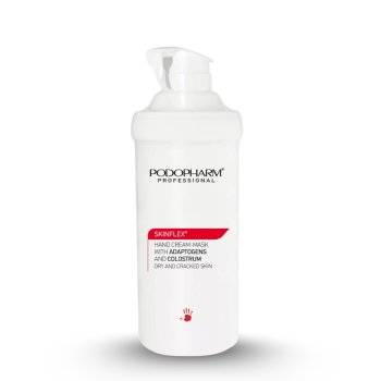 PODOPHARM SKINFLEX® kremna maska za roke z adaptogeni in kolostrumom 500 ml