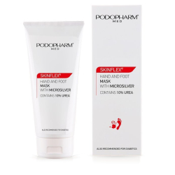 PODOPHARM SKINFLEX maska za ruke i stopala s mikrosrebrom, 100 ml