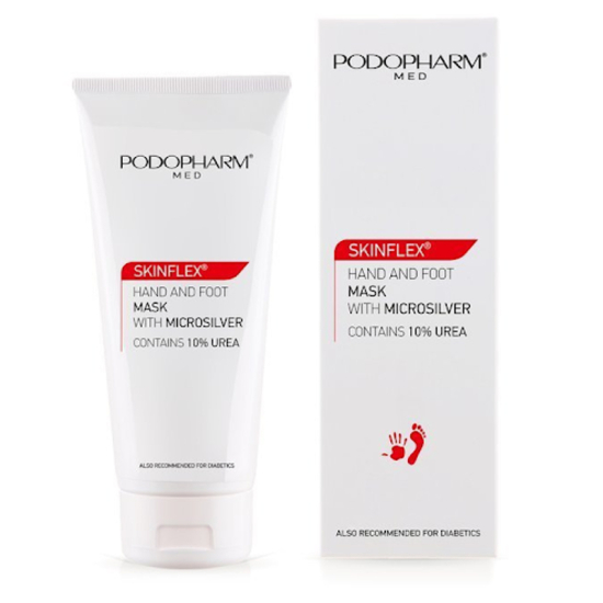 PODOPHARM SKINFLEX hand and foot mask with microsilver, 75 ml image