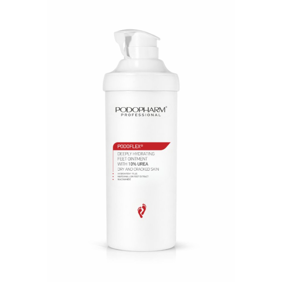 PODOPHARM PODOFLEX Duboko hidratantna mast za stopala s 10 % ureje, 500 ml PODOPHARM PODOFLEX Duboko hidratantna mast za stopala s 10 % ureje, 500 ml