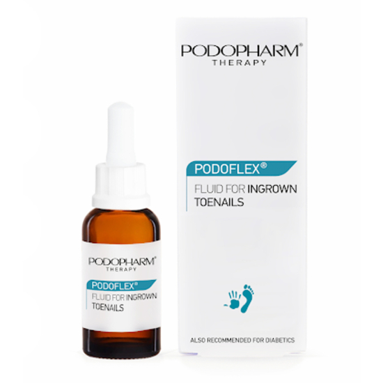 Slika PODOPHARM PODOFLEX tekućina za urasle nokte 10 ml Slika proizvoda PODOPHARM PODOFLEX tekućina za urasle nokte 10 ml