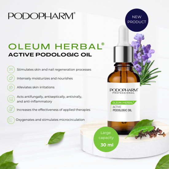Slika produkta PODOPHARM PROFESSIONAL zeliščno podološko olje, 10 ml