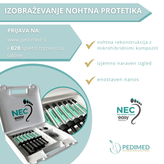 Izobraževanje za nohtno protetiko z metodo NEC