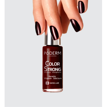 PODERM color lak u boji s jakim stvrdnjavanjem (BLACK RED)