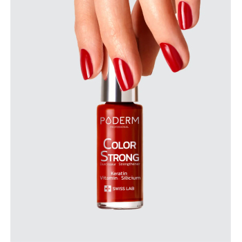 PODERM color lak u boji s jakim stvrdnjavanjem (RED ALLURE)