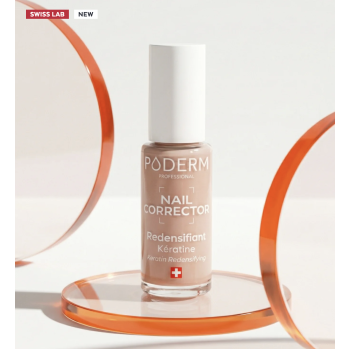 PODERM® Korektivni lak za nokte s keratinom, 8 ml