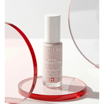 PODERM® Korektivni lak za nokte s kolagenom, 8 ml