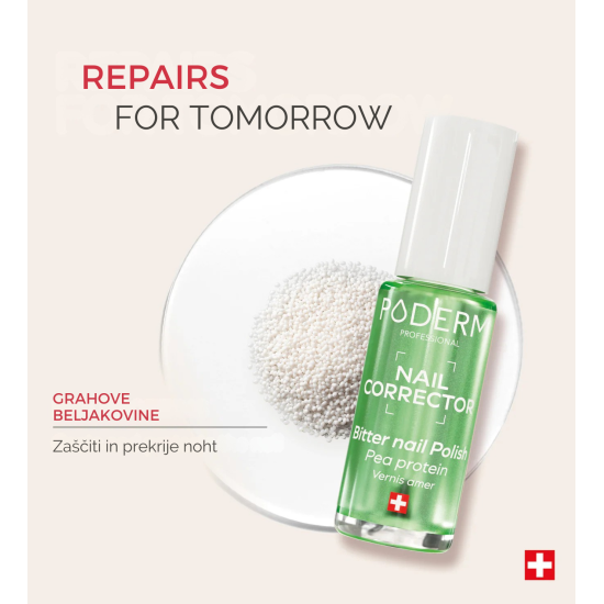 Slika proizvoda PODERM® Korektivni lak za nokte s proteinima, 8 ml