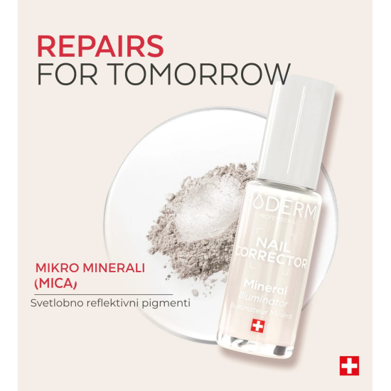 Product image PODERM® Corrective nail polish with mineral shine, 8 ml