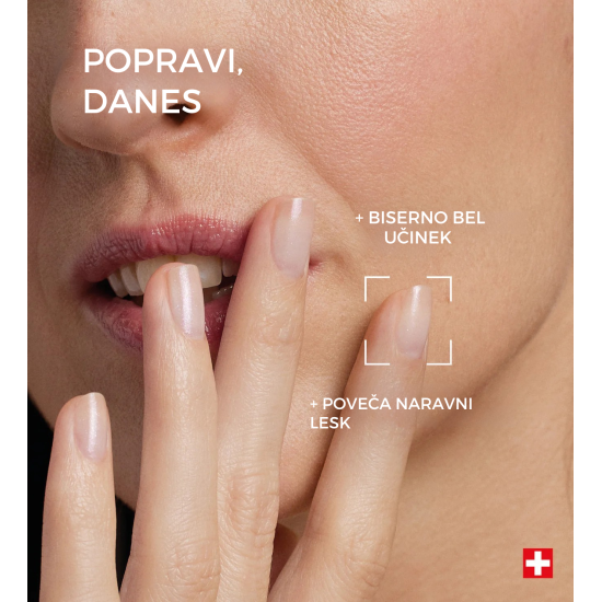 Prikazujem sliko PODERM® Korektivni lak za nohte z mineralnim sijajem, 8 ml Slika produkta PODERM® Korektivni lak za nohte z mineralnim sijajem, 8 ml