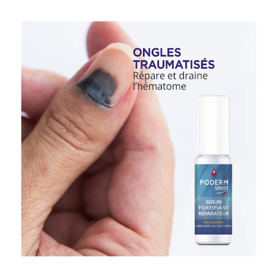 Prikazujem sliko PODERM® Serum za poškodovane nohte in hematome (8ml) Slika produkta PODERM® Serum za poškodovane nohte in hematome (8ml)