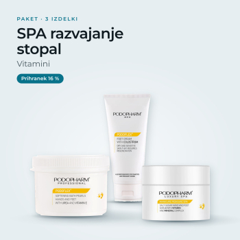 PODOPHARM paket SPA RAZVAJANJE STOPAL – VITAMINI