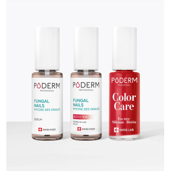PODERM PAKET (Pročišćavajući, 8 ml + Booster, 6 ml + Color Care lak)
