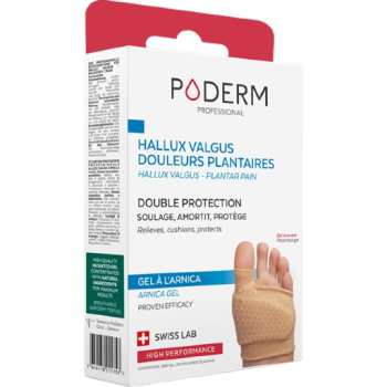 PODERM® Hallux Valgus – Double Protection for plantar pain PODERM® Hallux Valgus – Double Protection for plantar pain